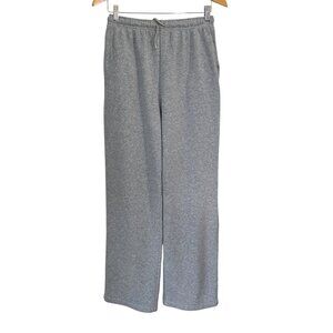 Gray Drawstring Elastic Waistband Sweatpants With Pockets - Comfortable & Casual